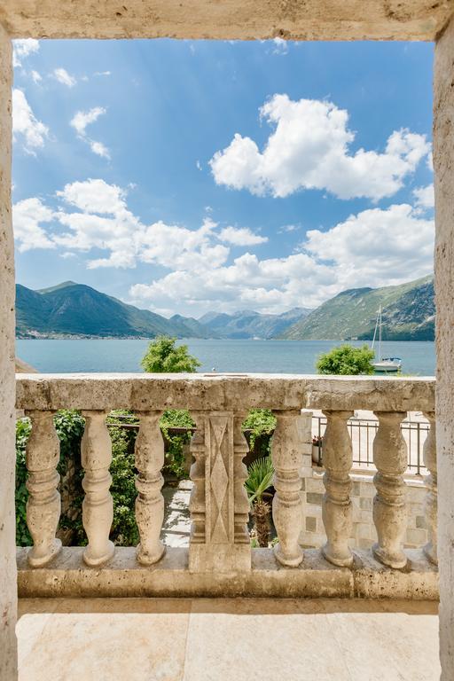 Villa Luxury Stone On The Sea With Private Pool And View Kotor Exterior photo